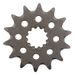 REŤAZOVÁ SADA EK - ČIERNA CHAIN 520 MVXZ, X-RING (X, NX, QX, XS), CHK FRONT SPROCKET SUPERSPROX, CHK REAR SPROCKET SUPERSPROX PRE HUSQVARNA TC 610 1999-2000