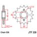 REŤAZOVÁ SADA D.I.D CHAIN - STRIEBORNÝ CHAIN 530 ZVM-X, X-RING (X, NX, QX, XS), CHK FRONT SPROCKET JT, CHK REAR SPROCKET JT PRE HONDA CB-X4 1300 1997-1999