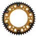 REŤAZOVÁ SADA EK - ZLATÝ CHAIN 525 SRX, X-RING (X, NX, QX, XS), CHK FRONT SPROCKET SUPERSPROX, CHK REAR SPROCKET SUPERSPROX STEALTH PRE HONDA XL 600 V TRANSALP 1987-1988