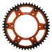 REŤAZOVÁ SADA EK - ZLATÝ CHAIN 520 ZVX, X-RING (X, NX, QX, XS), CHK FRONT SPROCKET SUPERSPROX, CHK REAR SPROCKET SUPERSPROX STEALTH PRE KTM LC4 620 ENDURO 1994-1998
