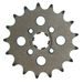 REŤAZOVÁ SADA EK - STRIEBORNÝ CHAIN 420 DEH, NON-SEALED, CHK FRONT SPROCKET SUPERSPROX, CHK REAR SPROCKET SUPERSPROX PRE HONDA CR 80 R / RB 1981
