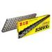 REŤAZOVÁ SADA D.I.D CHAIN - STRIEBORNÝ CHAIN 520 VX, X-RING (X, NX, QX, XS), CHK FRONT SPROCKET JT CHK RUBBER CUSHIONED, CHK REAR SPROCKET JT PRE APRILIA PEGASO 650 2007-2009
