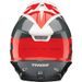 SECTOR FADER RED/BLACK HELMET