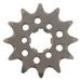 REŤAZOVÁ SADA EK - STRIEBORNÝ CHAIN 520 DEX, X-RING (X, NX, QX, XS), CHK FRONT SPROCKET SUPERSPROX, CHK REAR SPROCKET SUPERSPROX PRE KAWASAKI KX 125 1994-2002
