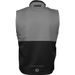 VESTA WARM UP VEST BLACK/CHARCOAL