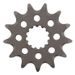 REŤAZOVÁ SADA EK - STRIEBORNÝ CHAIN 520 DEX, X-RING (X, NX, QX, XS), CHK FRONT SPROCKET SUPERSPROX, CHK REAR SPROCKET SUPERSPROX STEALTH PRE YAMAHA YZ 450 F 2007-2025