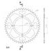 REŤAZOVÁ SADA EK - ČIERNA CHAIN 520 SRX, X-RING (X, NX, QX, XS), CHK FRONT SPROCKET SUPERSPROX, CHK REAR SPROCKET SUPERSPROX PRE KTM FREERIDE 350 2016-2017