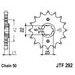 REŤAZOVÁ SADA D.I.D CHAIN - STRIEBORNÝ CHAIN 530 VX, X-RING (X, NX, QX, XS), CHK FRONT SPROCKET JT, CHK REAR SPROCKET JT PRE HONDA NS 400 R 1985-1988