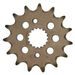 REŤAZOVÁ SADA EK - ZLATÝ CHAIN 520 ZVX, X-RING (X, NX, QX, XS), CHK FRONT SPROCKET SUPERSPROX, CHK REAR SPROCKET SUPERSPROX PRE HONDA XR 400 R 1996-2004