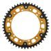 REŤAZOVÁ SADA EK - STRIEBORNÝ CHAIN 520 SRO, O-KRÚŽOK, CHK FRONT SPROCKET SUPERSPROX, CHK REAR SPROCKET SUPERSPROX STEALTH PRE YAMAHA YZ 490 1983