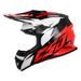 PRILBA CASSIDA CROSS CUP TWO - WHITE/RED/BLACK