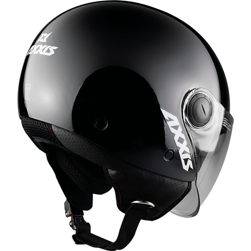 Otvorená helma JET AXXIS SQUARE solid lesklá čierna L - AXXIS - SQUARE  SOLID - Helmets AXXIS - 63.92 € - BBmoto.sk