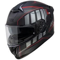 INTEGRÁLNÍ HELMA IXS IXS422 FG 2.1 X15056 MATT BLACK-RED S