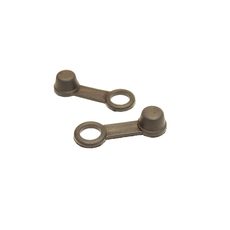 KRYTKA ODVZDUŠŇOVACÍHO ŠROUBU MOTION STUFF ČERNÝ 2PCS/SET