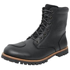 Klasické kožené boty iXS X45020 černý 41