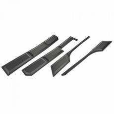 SIDE PANEL PROTECTORS ARIETE 08999/P SADA ČERNÝ