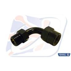 SWIVEL JOINT VENHILL E690/BLACK 90DEG 1/8TH BSP ČERNÝ