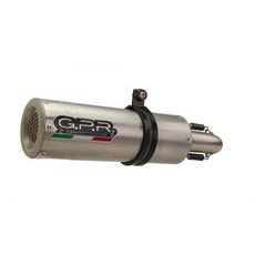 KONCOVKA VÝFUKU SLIP-ON GPR M3 A.61.RACE.M3.INOX BROUŠENÁ NEREZOVÁ OCEL PRO APRILIA TUONO 1100 V4 FACTORY 2015-2016