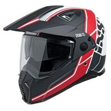 ENDURO HELMA IXS IXS 208 2.0 X12025 ČERVENO-ČERNO-BÍLÝ S