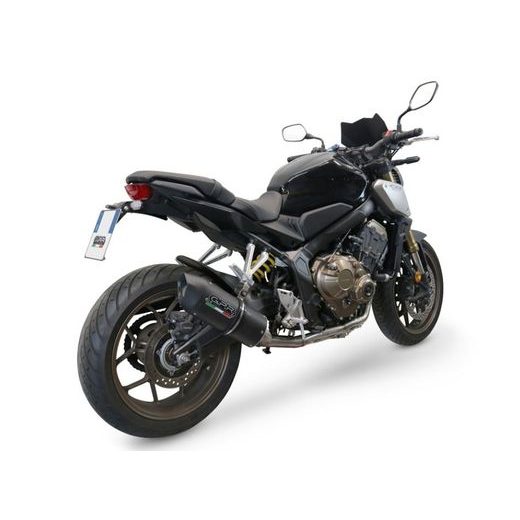 VÝFUK KOMPLETNÍ GPR FURORE CO.H.249.1.CAT.FUNE MATNÁ ČERNÁ PRO HONDA CBR 650 F 2014-2016