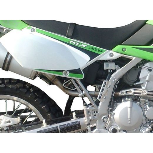 VÝFUK KOMPLETNÍ GPR FURORE CO.K.133.FUNE MATNÁ ČERNÁ PRO KAWASAKI KLX 250 (S) 2009-2017