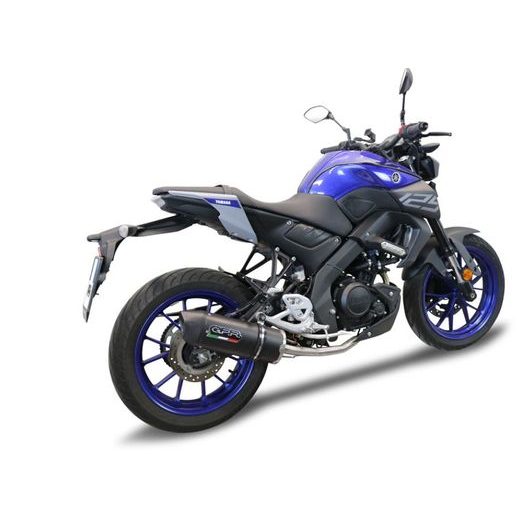 VÝFUK KOMPLETNÍ GPR FURORE EVO4 E4.CO.Y.215.CAT.FUNE MATNÁ ČERNÁ PRO YAMAHA MT 125 2020
