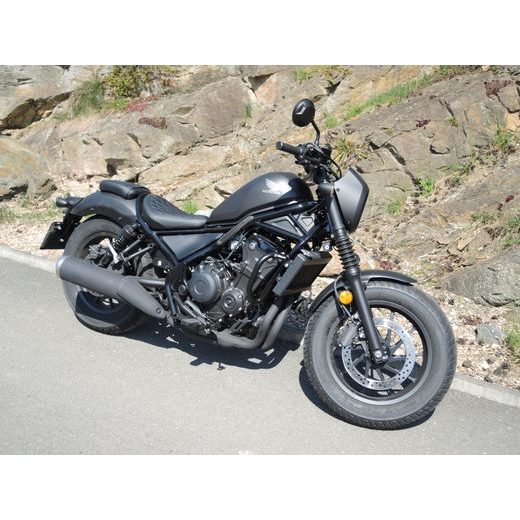 OCHRANNÉ RÁMY MOTORU RDMOTO CF145KD MATNÁ ČERNÁ PRO HONDA CMX 500 REBEL 2017-2023