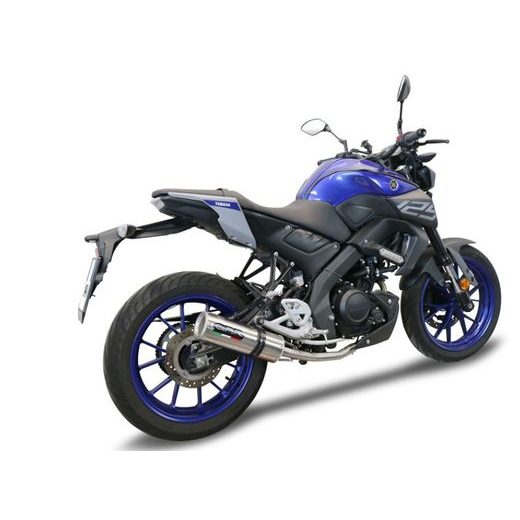 VÝFUK KOMPLETNÍ GPR M3 E4.CO.Y.215.CAT.M3.IT BROUŠENÁ NEREZOVÁ OCEL PRO YAMAHA MT 125 2020