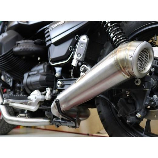 VÝFUK KOMPLETNÍ GPR POWERCONE EVO CO.GU.60.RACE.PCEV BROUŠENÁ NEREZOVÁ OCEL PRO MOTO GUZZI V7 III 750 2017-2018