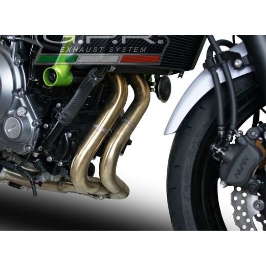 VÝFUK KOMPLETNÍ GPR M3 E4.CO.K.160.CAT.M3.INOX BROUŠENÁ NEREZOVÁ OCEL PRO KAWASAKI Z 650 2017-2020
