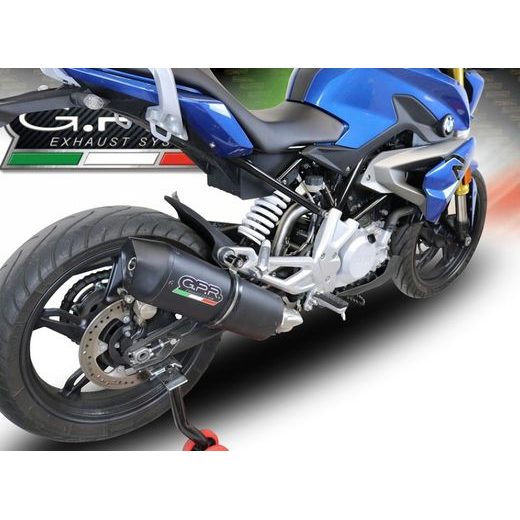 VÝFUK KOMPLETNÍ GPR FURORE EVO4 E4.BM.CAT.93.FNE4 MATNÁ ČERNÁ PRO BMW G 310 R 2017-2021