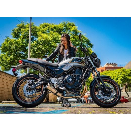 VÝFUK KOMPLETNÍ GPR M3 CO.K.161.2.RACE.M3.INOX BROUŠENÁ NEREZOVÁ OCEL PRO KAWASAKI Z 650 RS 2021-2023