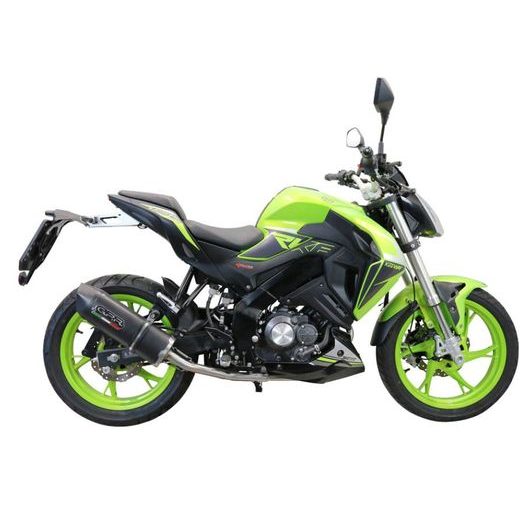 VÝFUK KOMPLETNÍ GPR FURORE EVO4 E4.CO.KE.1.CAT.FUNE MATNÁ ČERNÁ PRO KEEWAY RKF 125 2018-2020
