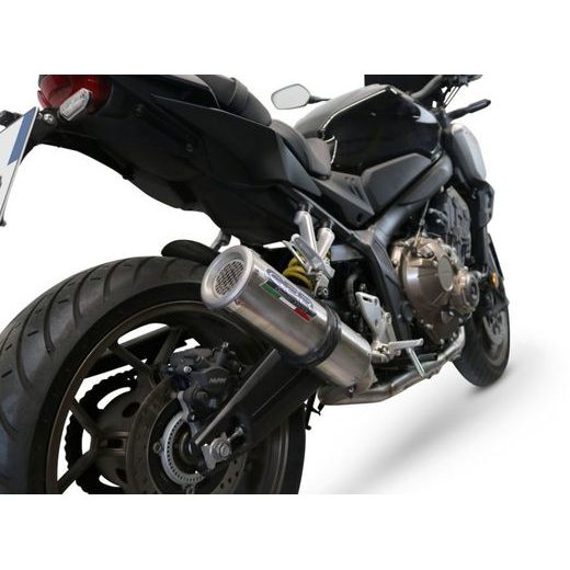 VÝFUK KOMPLETNÍ GPR M3 CO.H.249.M3.INOX BROUŠENÁ NEREZOVÁ OCEL PRO HONDA CB 650 F / FA 2014-2016