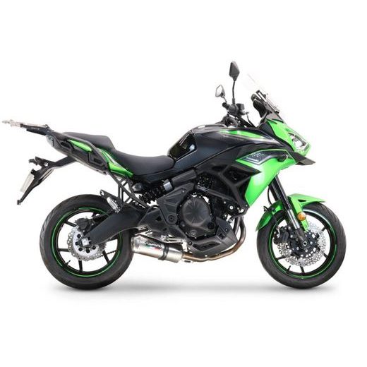 VÝFUK KOMPLETNÍ GPR SATINOX E4.CO.K.169.CAT.SAT BROUŠENÁ NEREZOVÁ OCEL PRO KAWASAKI VERSYS 650 2017-2020