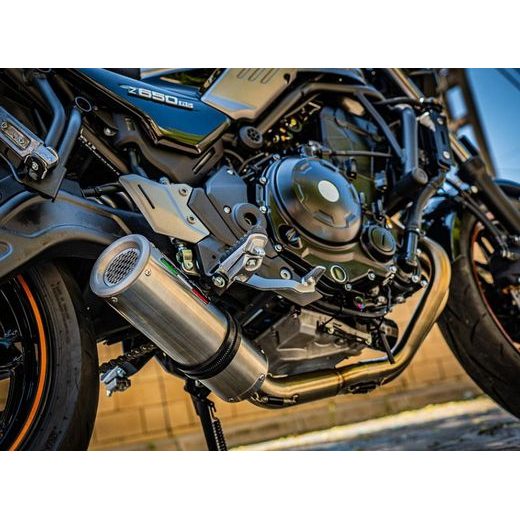 VÝFUK KOMPLETNÍ GPR M3 CO.K.161.2.RACE.M3.INOX BROUŠENÁ NEREZOVÁ OCEL PRO KAWASAKI Z 650 RS 2021-2023