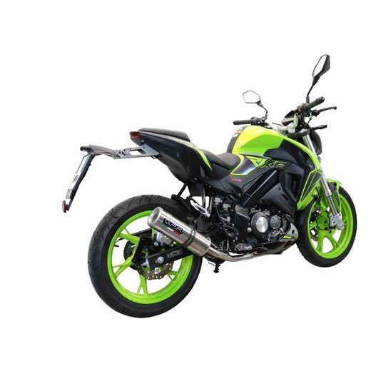 VÝFUK KOMPLETNÍ GPR M3 E4.CO.KE.1.CAT.M3.IT BROUŠENÁ NEREZOVÁ OCEL PRO KEEWAY RKF 125 2018-2020
