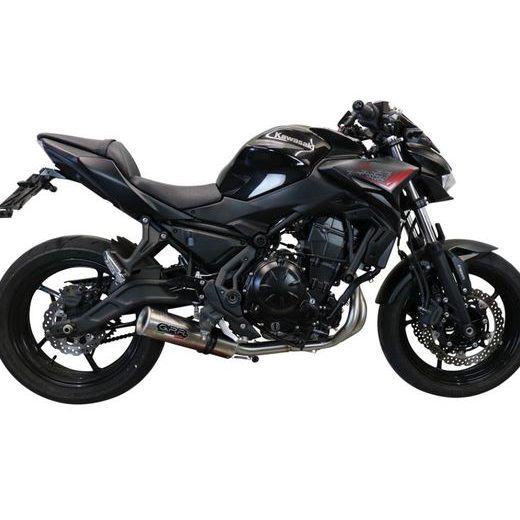 VÝFUK KOMPLETNÍ GPR M3 E4.CO.K.160.CAT.M3.INOX BROUŠENÁ NEREZOVÁ OCEL PRO KAWASAKI Z 650 2017-2020