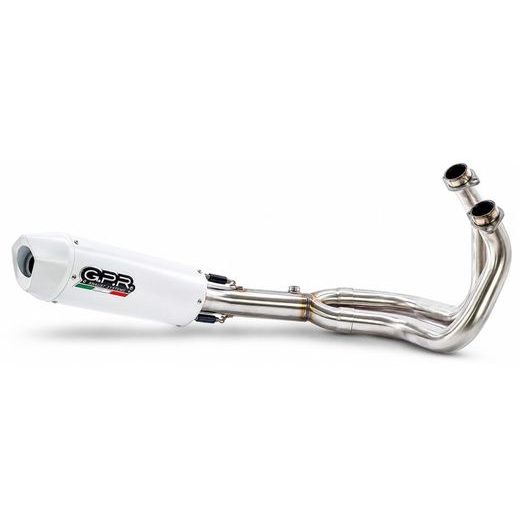 VÝFUK KOMPLETNÍ GPR ALBUS EVO4 E4.CO.K.160.CAT.ALBE4 LESKLÁ BÍLÁ PRO KAWASAKI Z 650 2017-2020