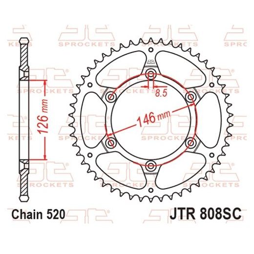 ŘETĚZOVÁ SADA D.I.D CHAIN - ZLATÝ ŘETĚZ 520 ERVT, X-KROUŽEK, KOLEČKO JT, ROZETA JT PRO SUZUKI RM 250 1989-1999