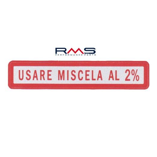ŠTÍTEK RMS 142720470 MALÝ "MISCELA 2%" (10 KUSŮ)