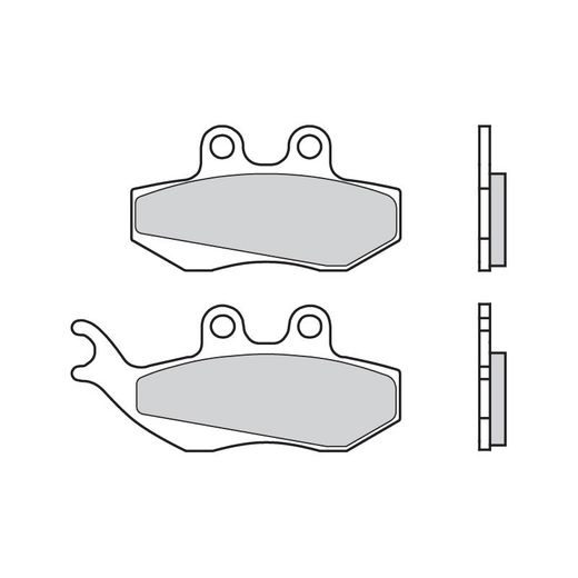 BRZDOVÉ DESTIČKY BREMBO 07012XS