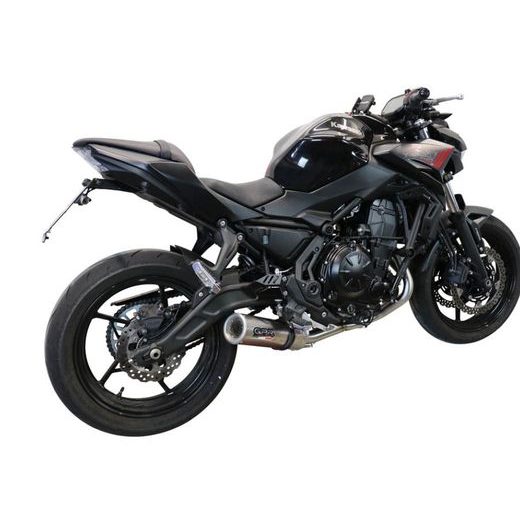 VÝFUK KOMPLETNÍ GPR M3 E4.CO.K.160.CAT.M3.INOX BROUŠENÁ NEREZOVÁ OCEL PRO KAWASAKI Z 650 2017-2020