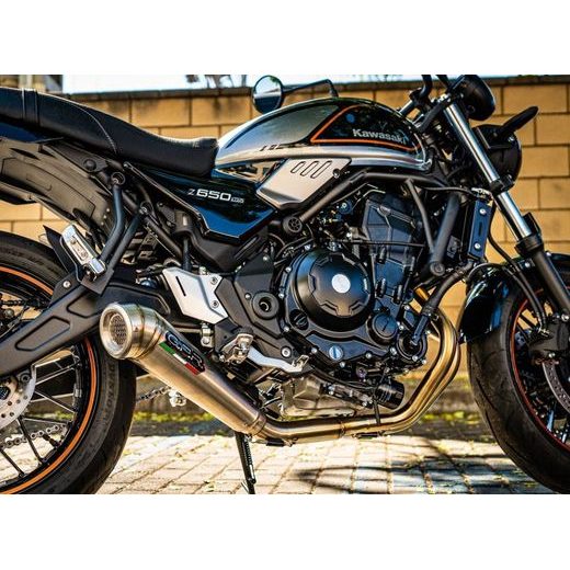 VÝFUK KOMPLETNÍ GPR POWERCONE EVO CO.K.161.RACE.PCEV BROUŠENÁ NEREZOVÁ OCEL PRO KAWASAKI Z 650 RS 2021-2023
