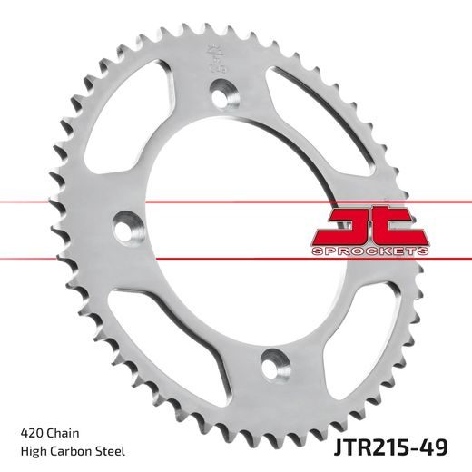 ŘETĚZOVÁ SADA D.I.D CHAIN - STŘÍBRNÝ ŘETĚZ 420 D, NETĚSNĚNÝ, KOLEČKO JT, ROZETA JT PRO HONDA CR 80 R / RB 1985