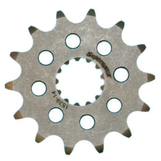 ŘETĚZOVÁ SADA EK - STŘÍBRNÝ ŘETĚZ 520 DEX, X-KROUŽEK, KOLEČKO SUPERSPROX, ROZETA SUPERSPROX PRO KAWASAKI NINJA 250 SL 2015-2016