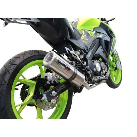 VÝFUK KOMPLETNÍ GPR M3 E4.CO.KE.1.CAT.M3.IT BROUŠENÁ NEREZOVÁ OCEL PRO KEEWAY RKF 125 2018-2020