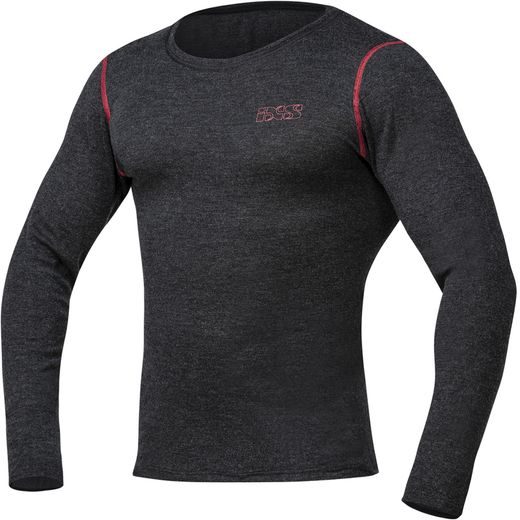 TRIČKO SPODNÍ VRSTVA MERINO IXS IXS365 X33016 ŠEDÁ 3XL/4XL