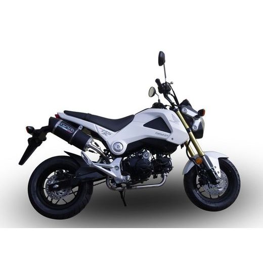 VÝFUK KOMPLETNÍ GPR FURORE CO.H.233.RACE.FUNE MATNÁ ČERNÁ PRO HONDA MSX 125 / GROM 125 2013-2017