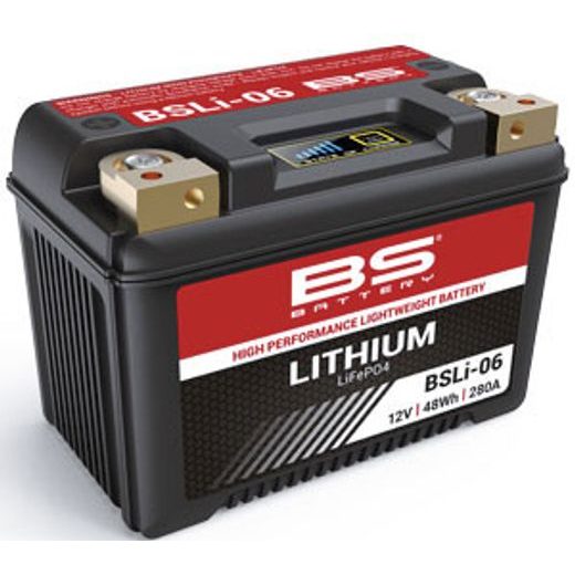 LITHIOVÁ MOTOCYKLOVÁ BATERIE BS-BATTERY BSLI-06